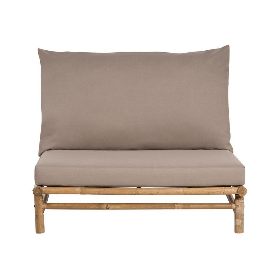 Beliani Chaise de jardin en Bambou Rustique TODI  