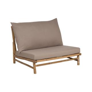 Beliani Chaise de jardin en Bambou Rustique TODI  