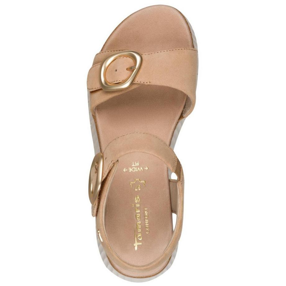 Tamaris Comfort Plateausandalen mit verstellbaren Riemen  