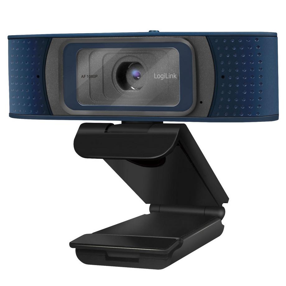 LogiLink  Webcam Pro 1080p 80° Autofokus 2x Mikrofon 
