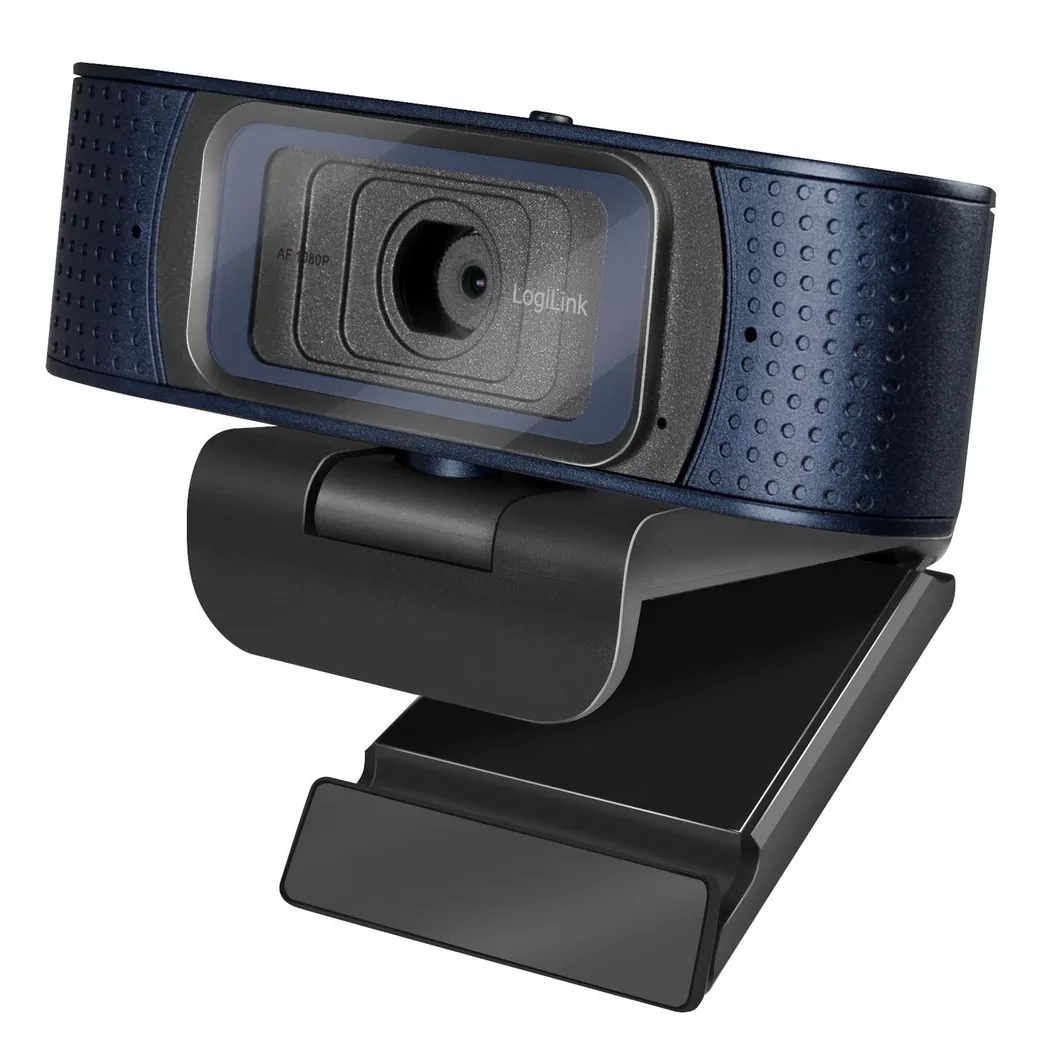 LogiLink HD USB webcam Pro, 80°, dual microphone, auto focus, privacy cover