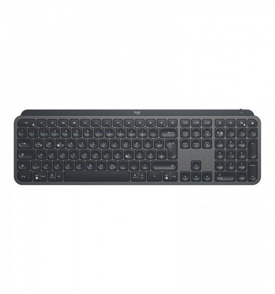 Logitech  MX Keys Plus (DE, Kabellos) 