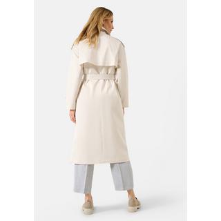 RICANO  Trenchcoat Greta, Zweireihiger Mantel mit Gürtel 