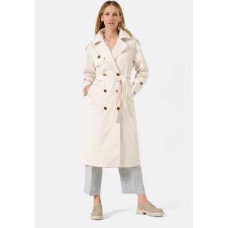 RICANO  Trench-coat da donna Greta, cappotto doppiopetto con cintura 