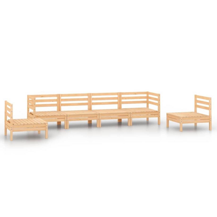 Ensemble de meubles de jardin bois de pin
