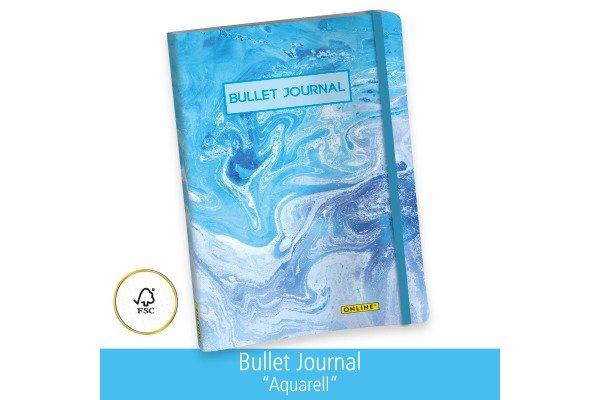Image of ONLINE Bullet Journal A5 02250 Aquarell 96 Blatt ONLINE Bullet Journal A5 02250 Aquarell 96 Blatt