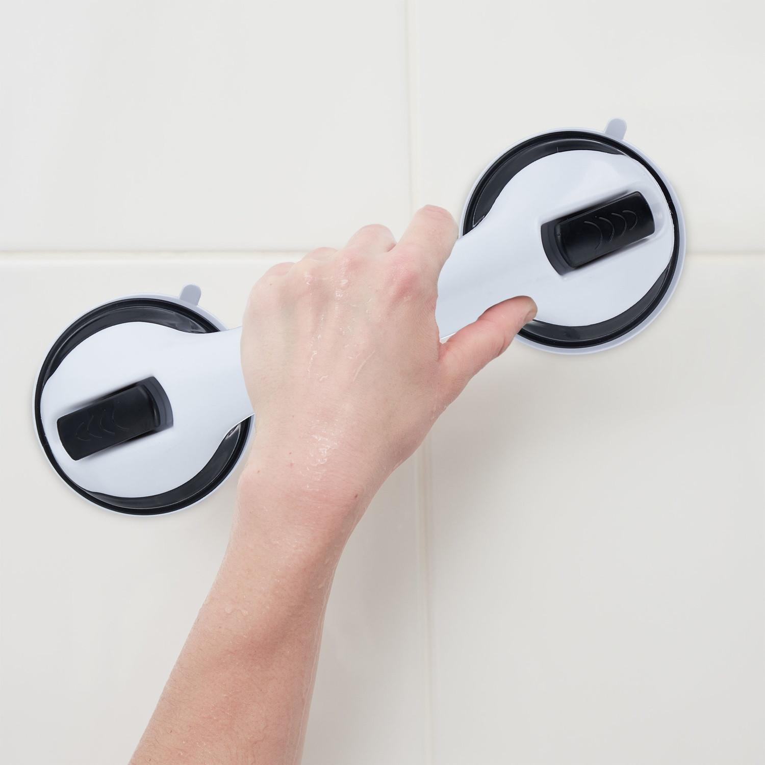 Northix 2 Haltegriffe mit Saugnapf  