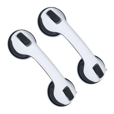 Northix 2 Haltegriffe mit Saugnapf  
