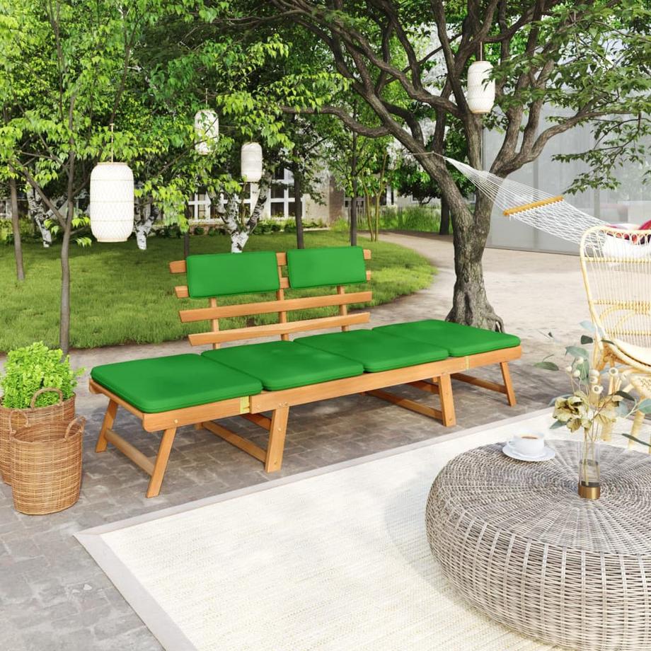 VidaXL Gartenbank akazienholz  