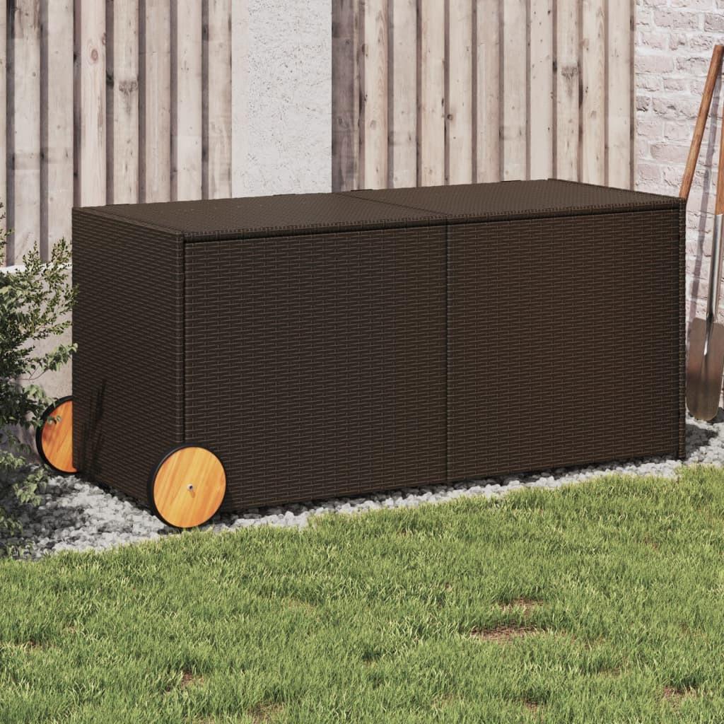 VidaXL Gartentruhe poly-rattan  