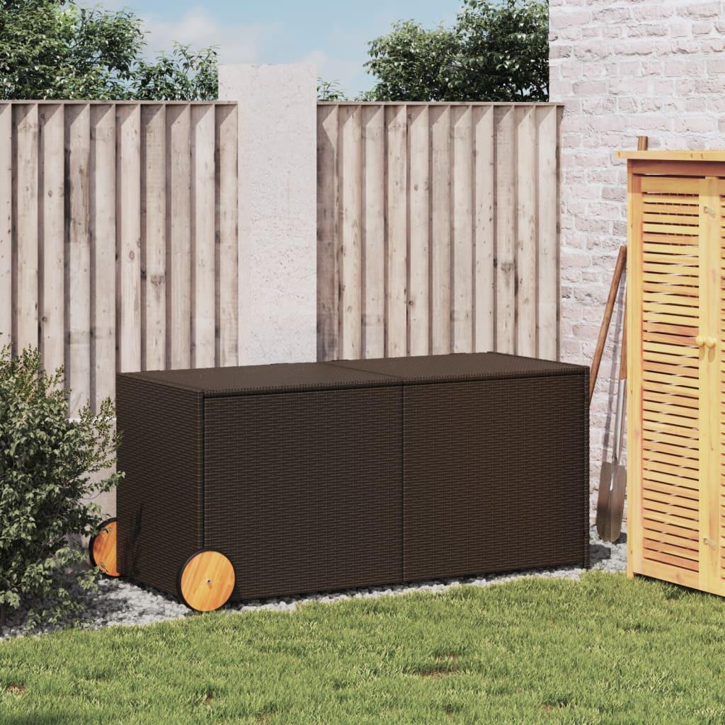 VidaXL Gartentruhe poly-rattan  