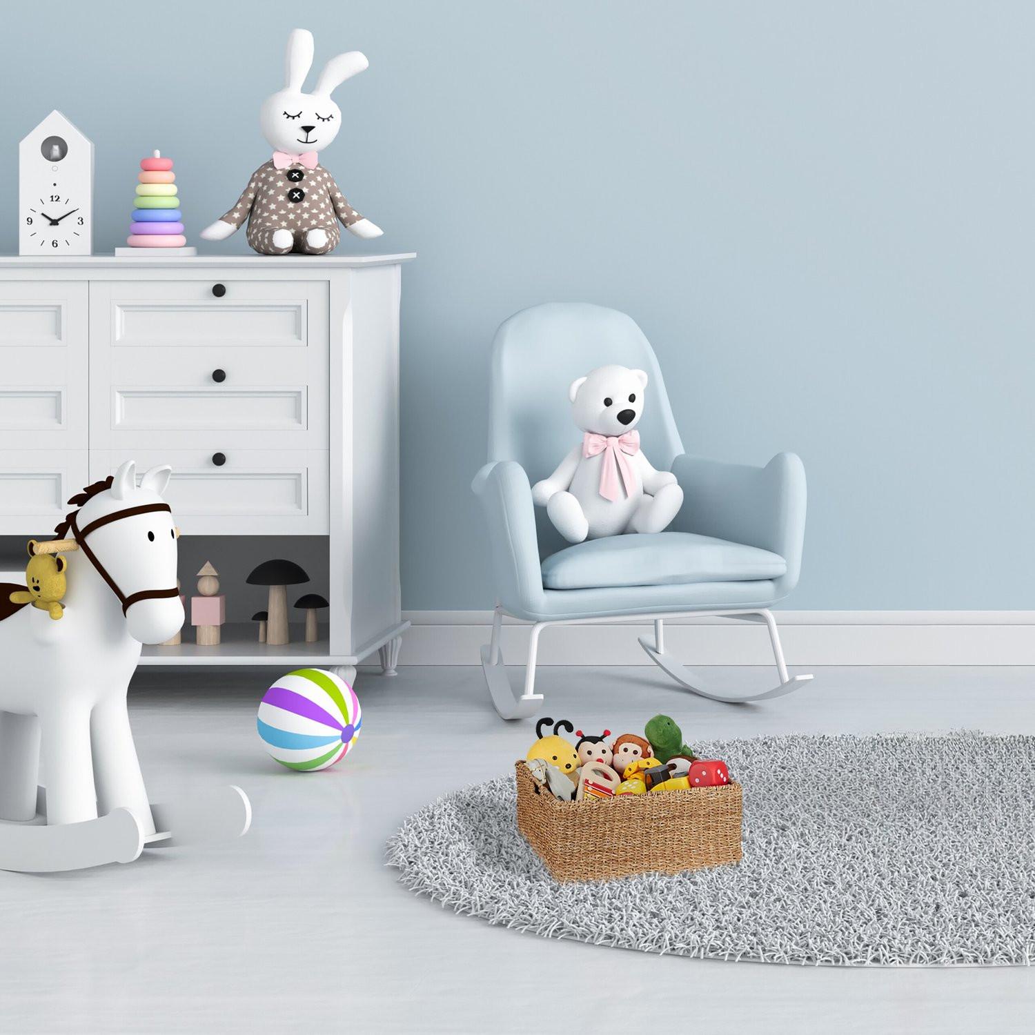 Northix Aufbewahrungskorb in 3 Teilen aus Seegras  