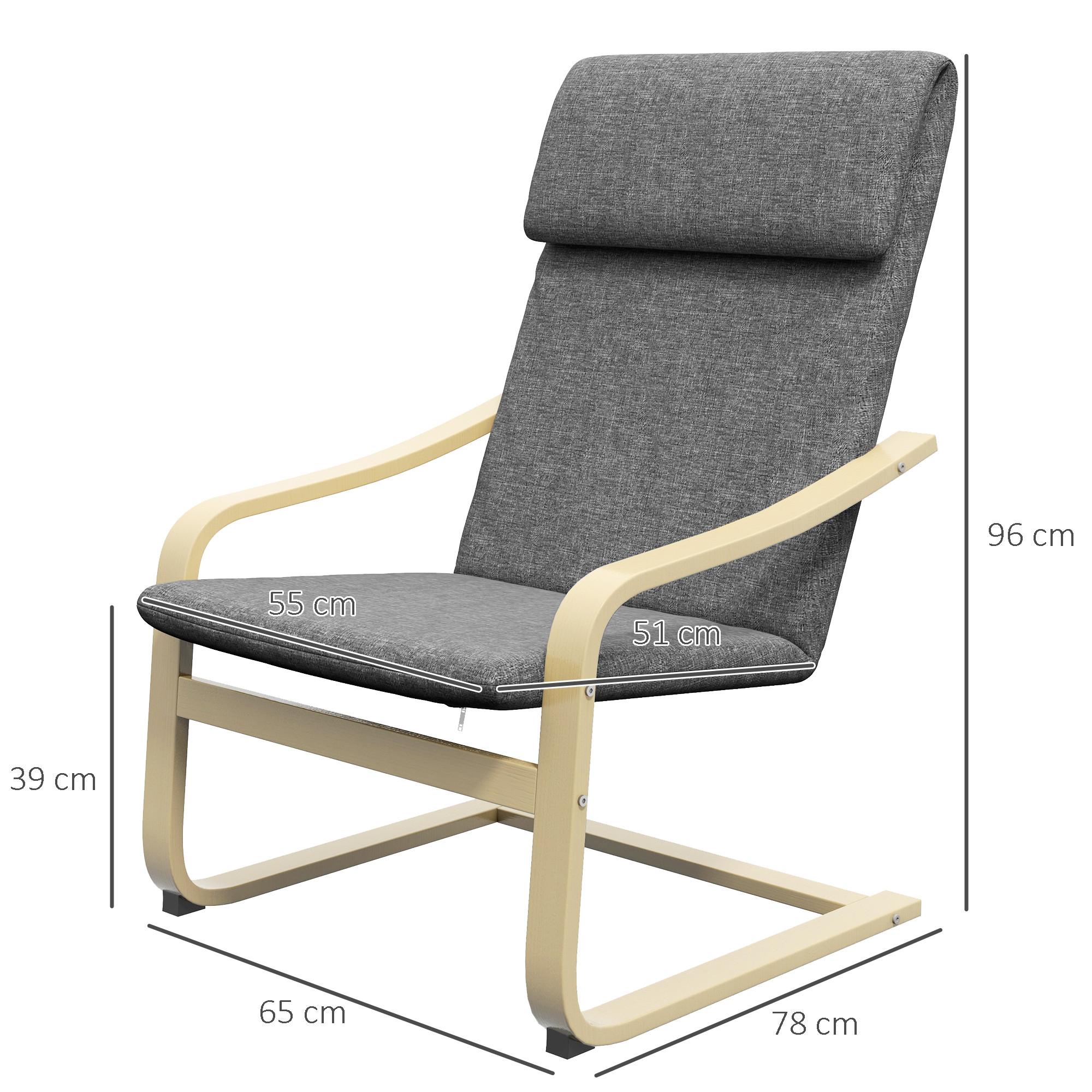 HOMCOM Fauteuil de relaxation  