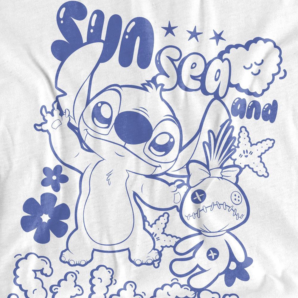 Lilo & Stitch Sun Sea Stitch T-Shirt  