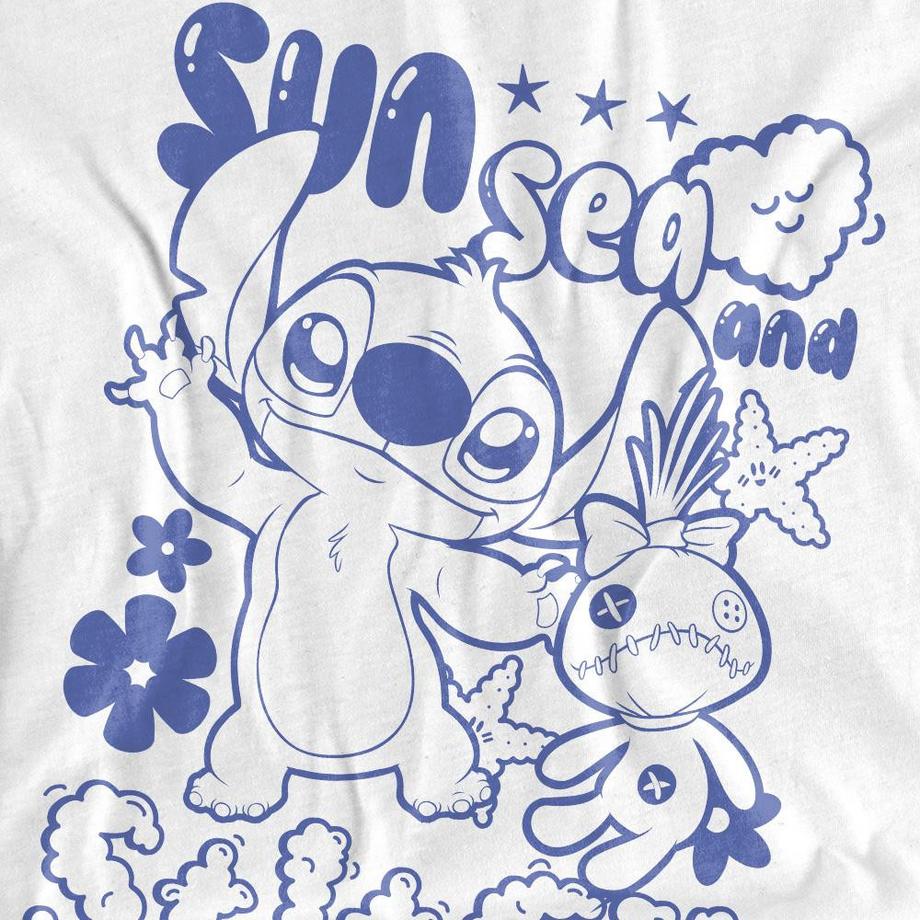Lilo & Stitch Sun Sea Stitch T-Shirt  