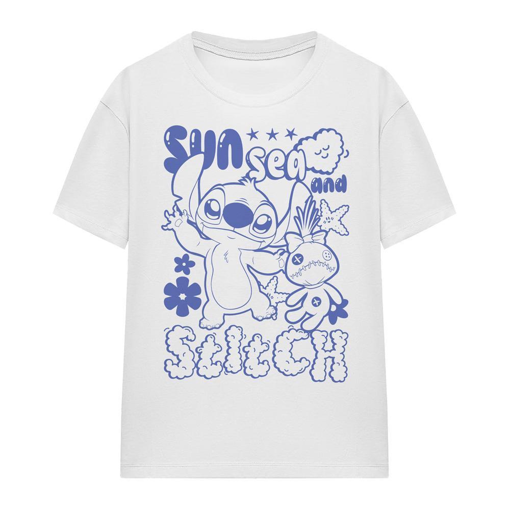 Lilo & Stitch Sun Sea Stitch T-Shirt  
