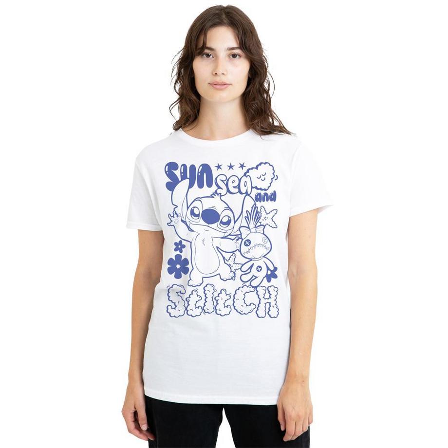 Lilo & Stitch Sun Sea Stitch T-Shirt  
