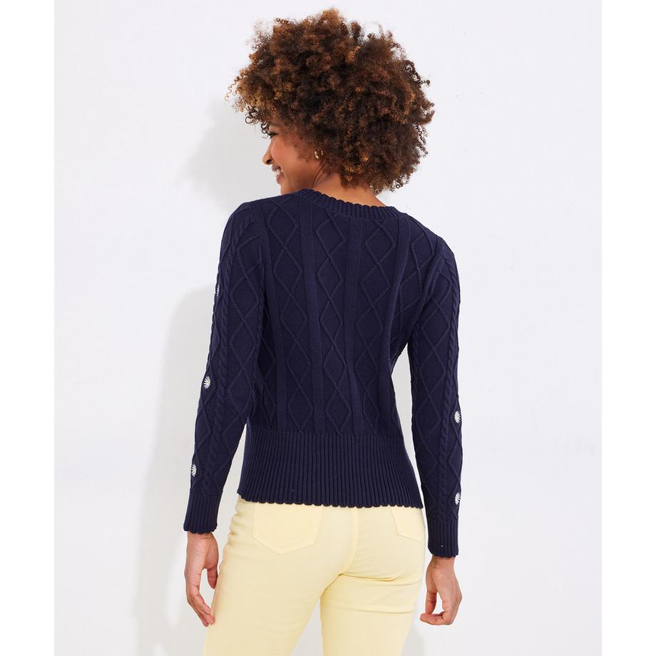 Joe Browns Cardigan Maglia a Treccia Margherita  