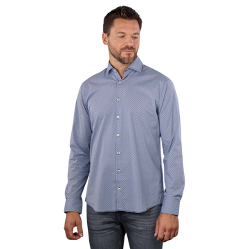 Harold Shirt Shark Collar Long Sleeve