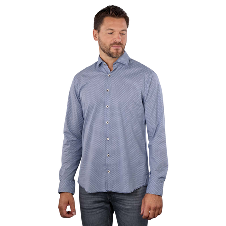 BRAX Harold Shark Collar Langarmhemd  