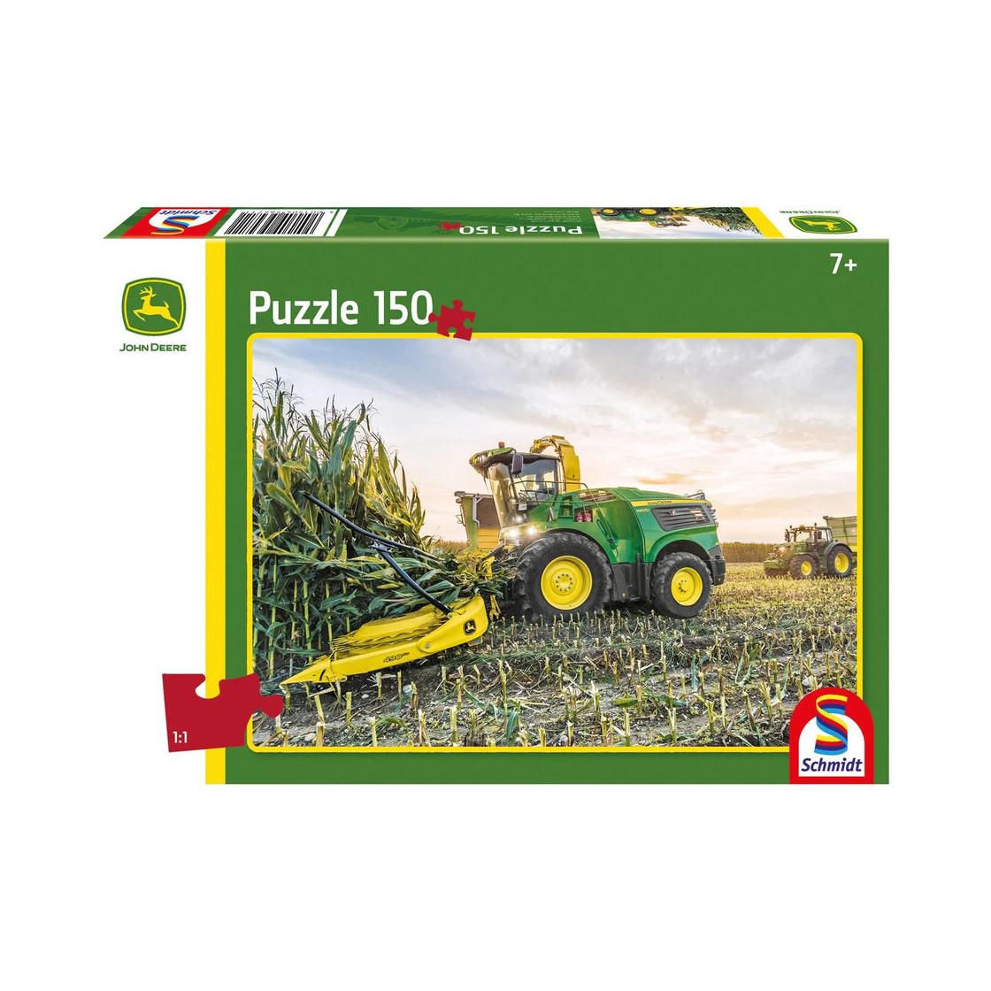 Image of Puzzle John Deere 9900i Feldhäcksler (150Teile)