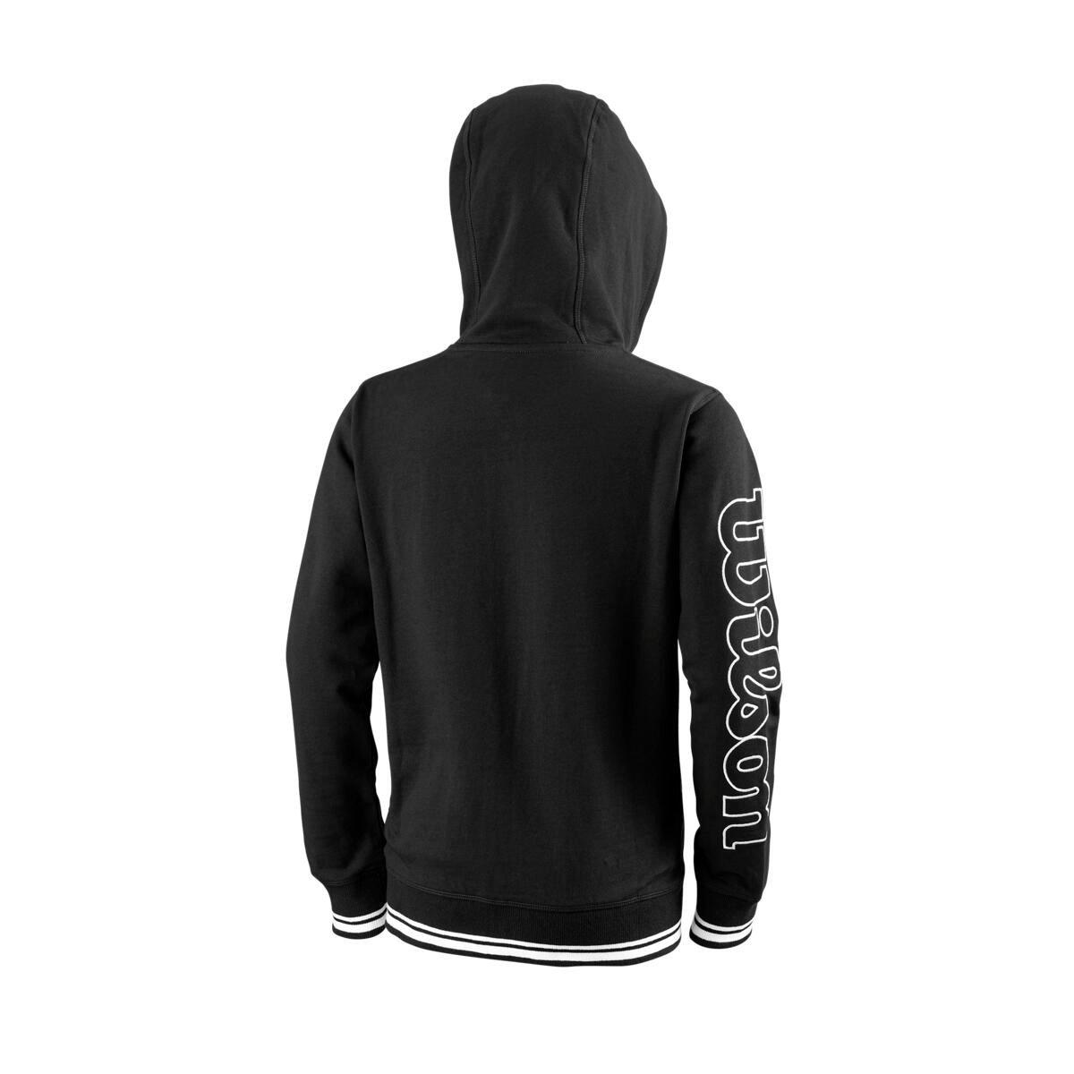 Wilson  Sweat à capuche Team II FZ JR noir 