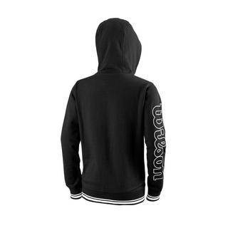 Wilson  Sweat à capuche Team II FZ JR noir 