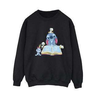 Disney  Reading Reading A Book Sweatshirt 