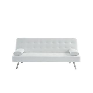 Vente-unique Schlafsofa Klappsofa MICHELLE II Kunstleder  