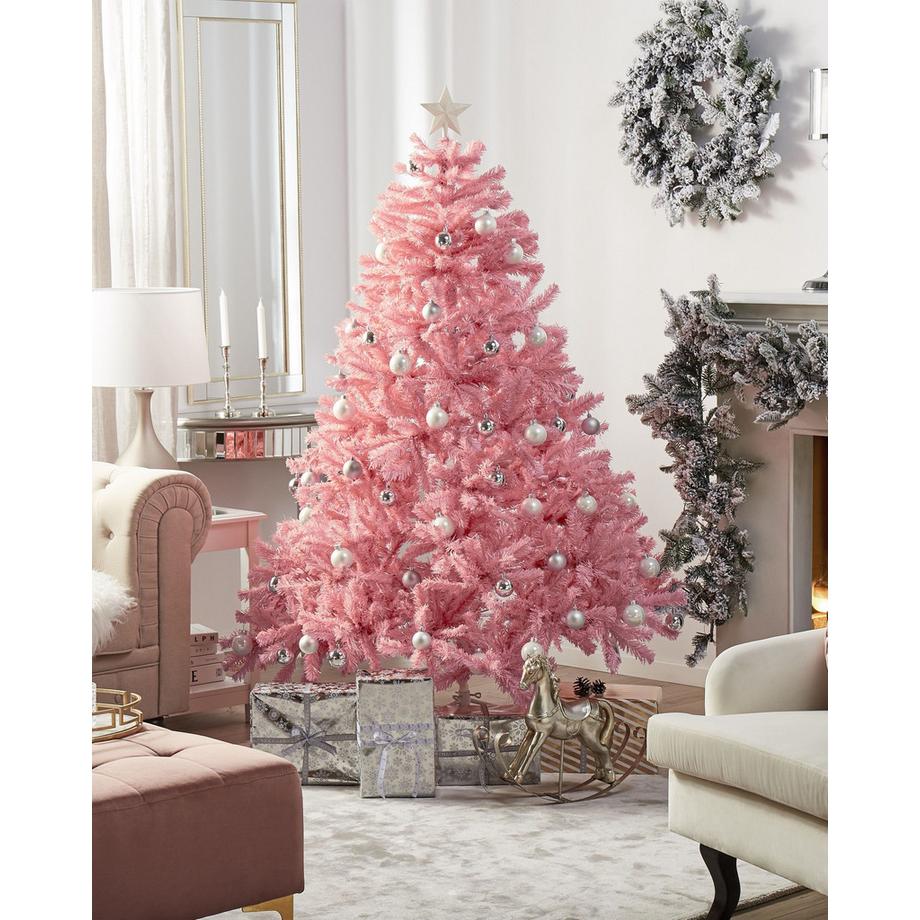 Beliani Sapin de Noël artificiel en PVC Moderne FARNHAM  