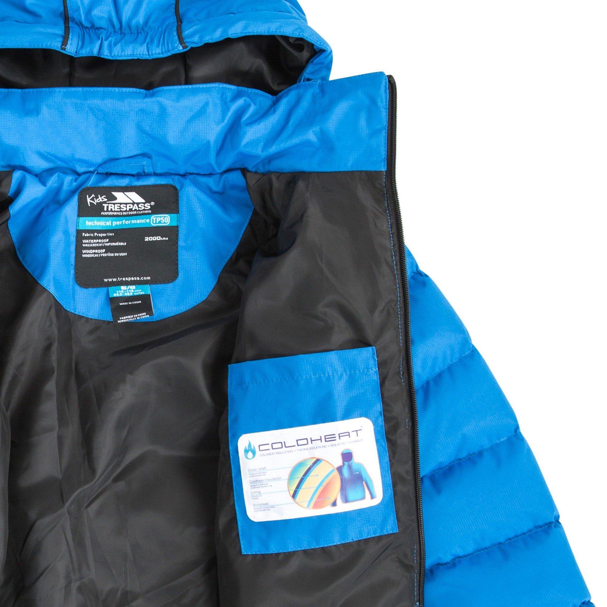 Trespass  Junge Steppjacke Tuff mit Kapuze 