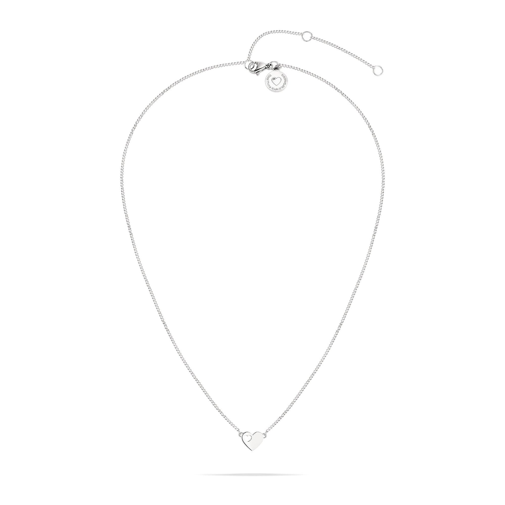 Image of Halskette Mit Herzanhänger Damen 41cm