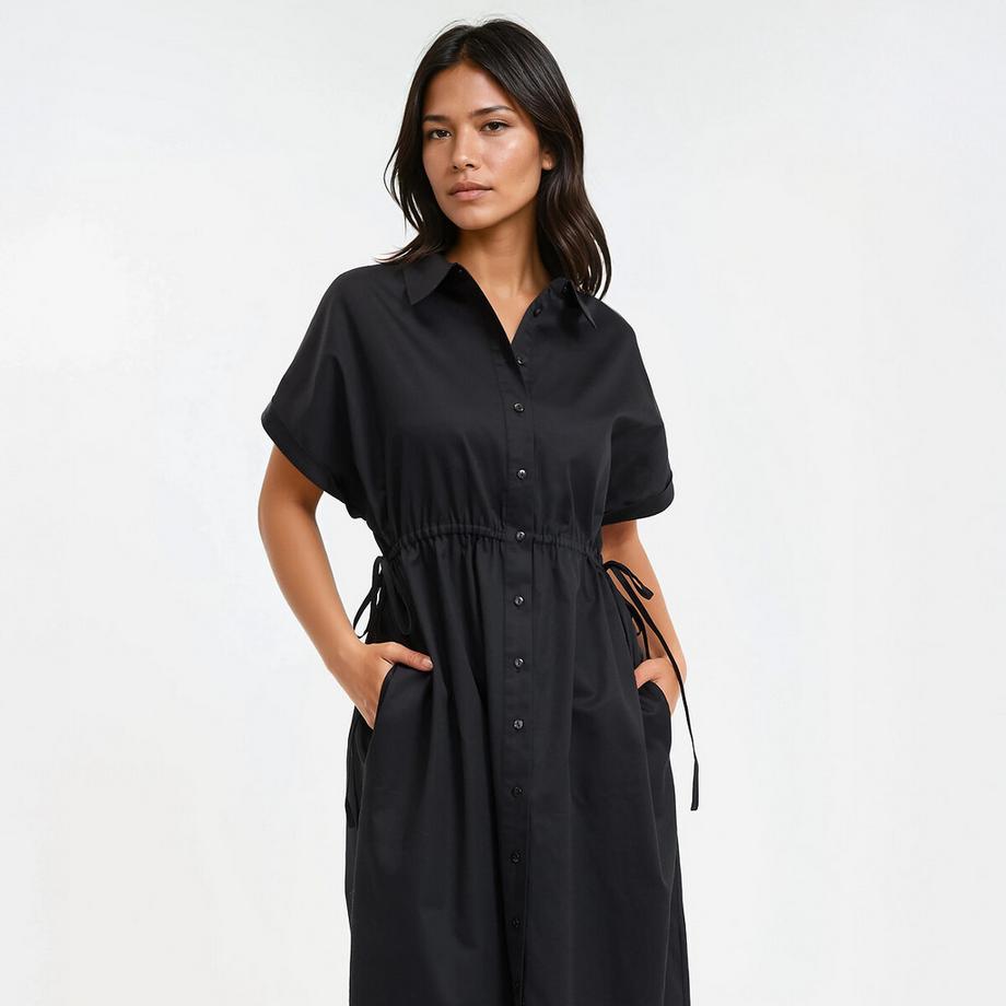 La Redoute Collections Langes Hemdblusenkleid  