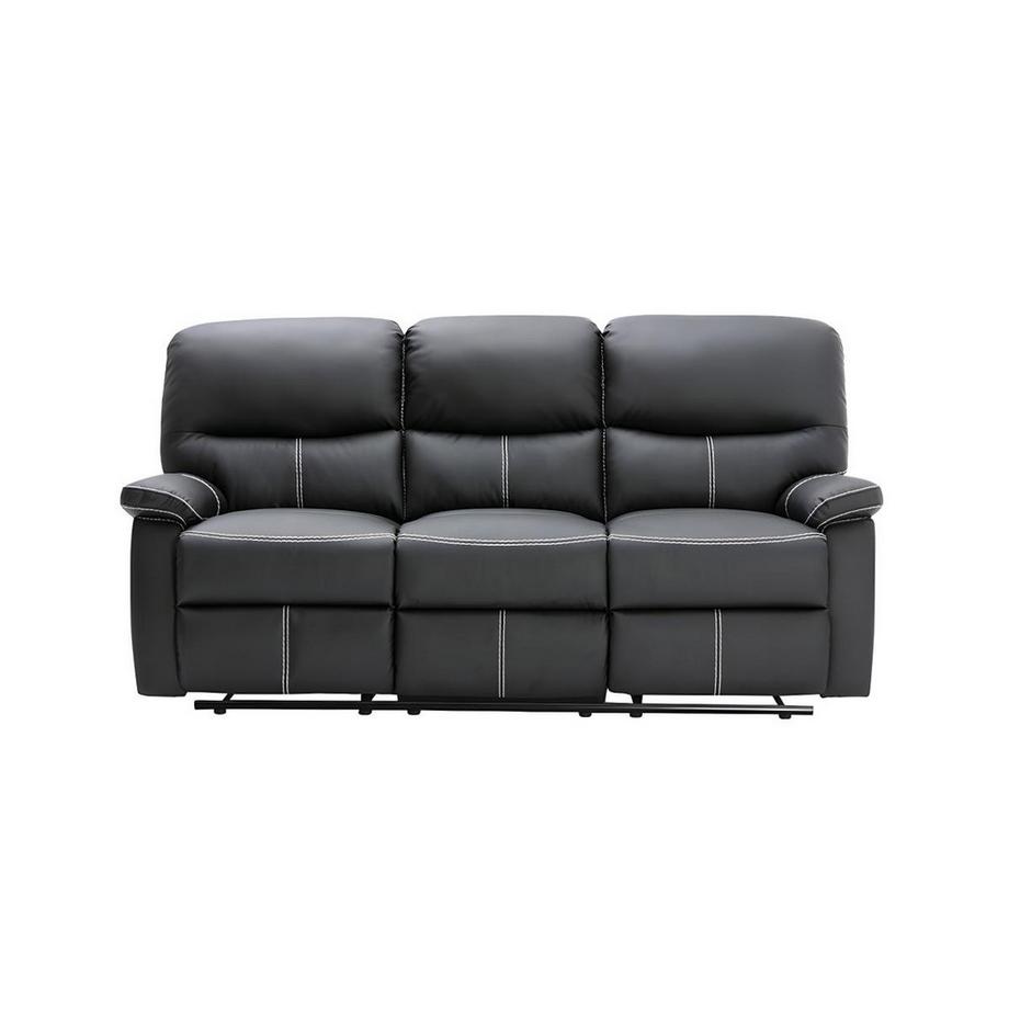 Vente-unique Relaxsofa 3+2 Sitzer + Relaxsessel Kunstleder CANBY  