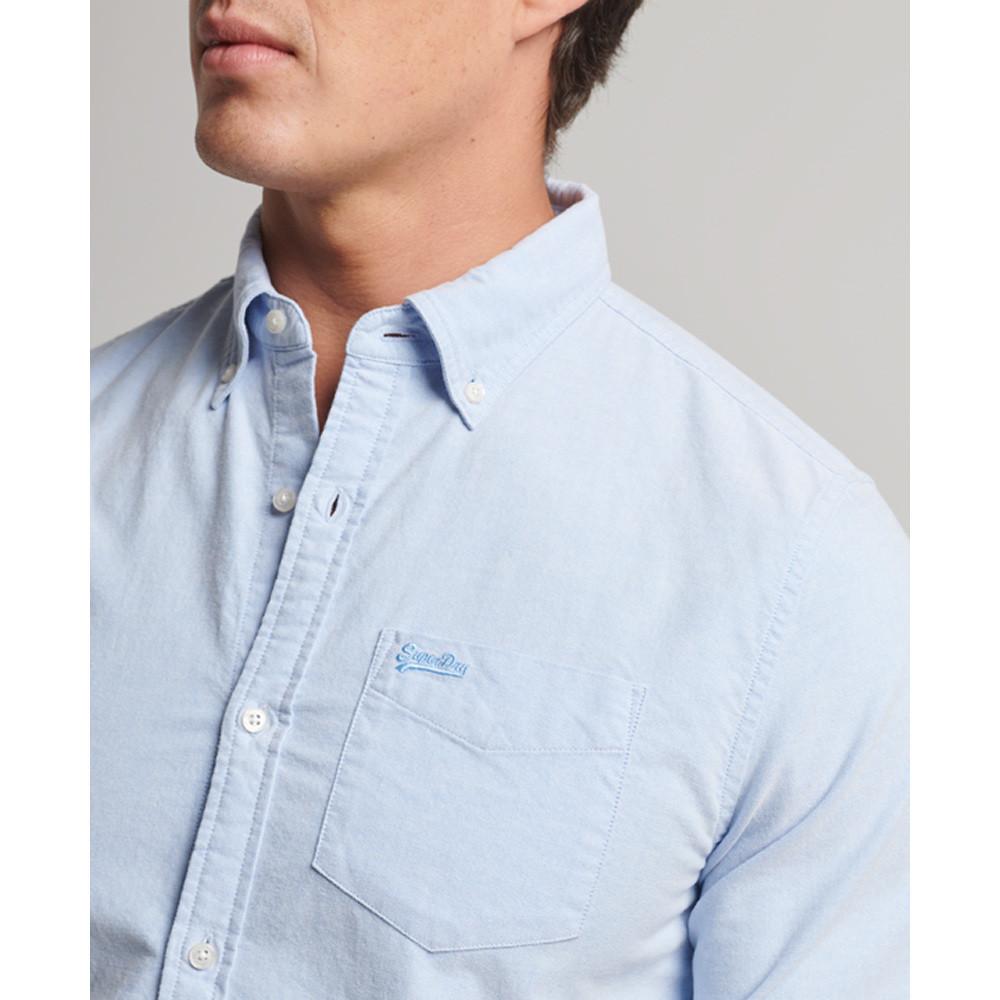 Superdry Ausgewaschenes Oxford Hemd  