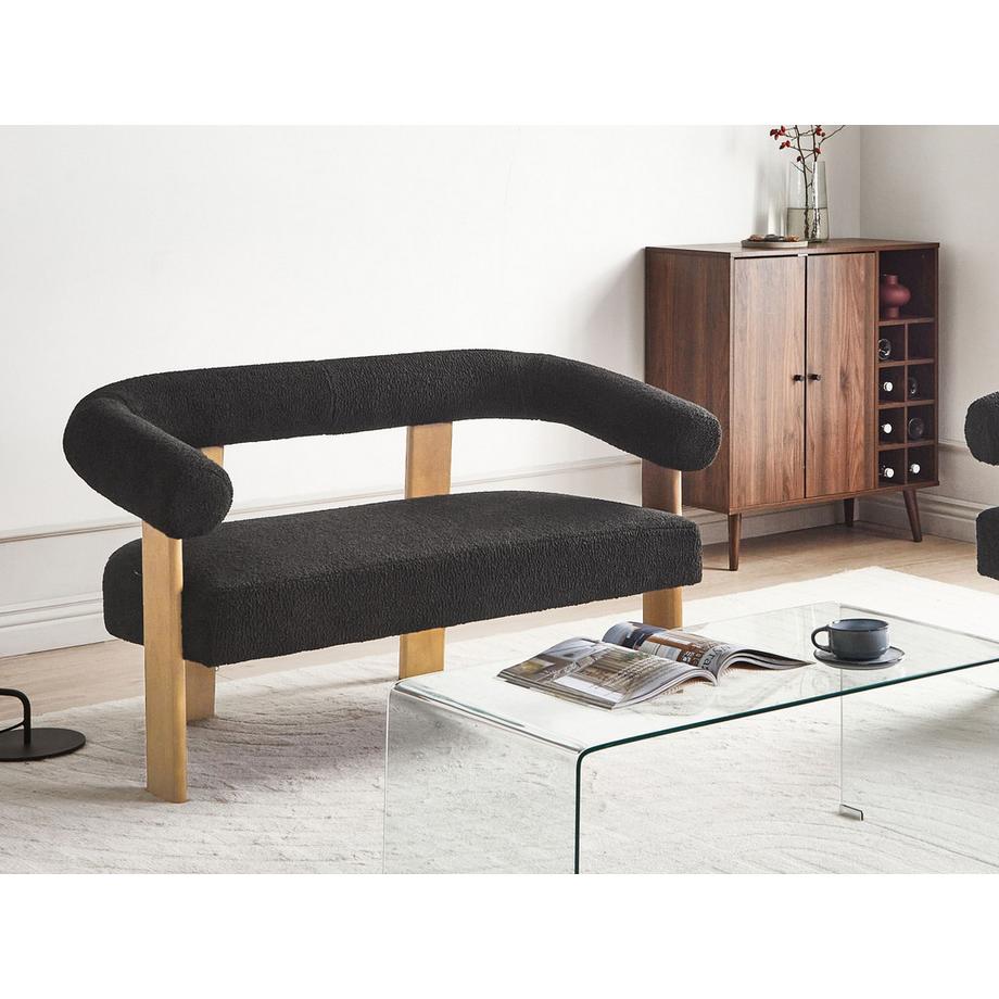 Beliani 2 Sitzer Sofa aus Bouclé  ILBRO  