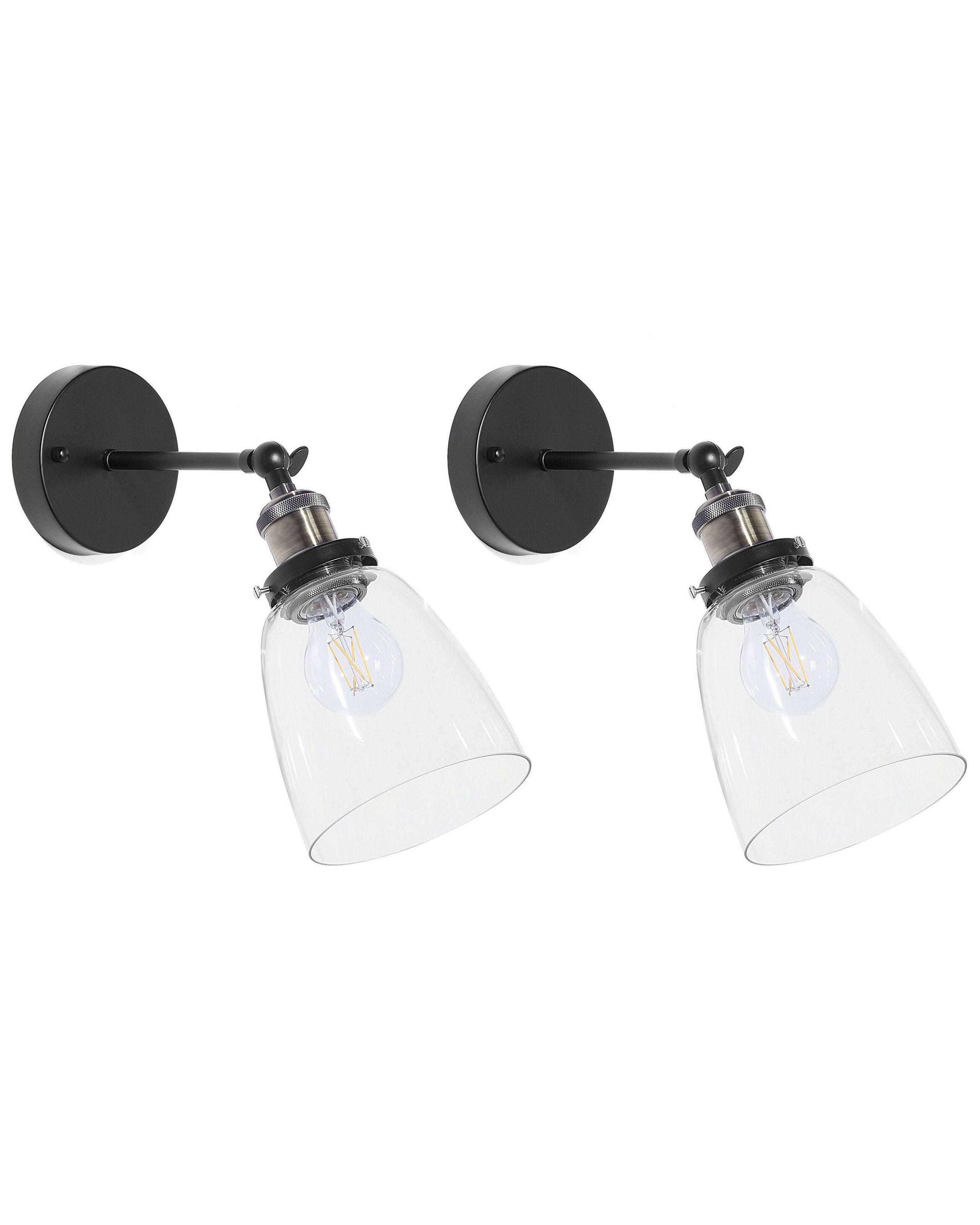 Image of Set mit 2 Lampen aus Metall Modern LOVAT Set mit 2 Lampen aus Metall Modern LOVAT