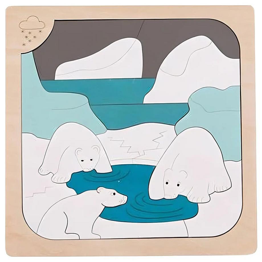 Puzzle Eiskalt & Affenhitze (34Teile)