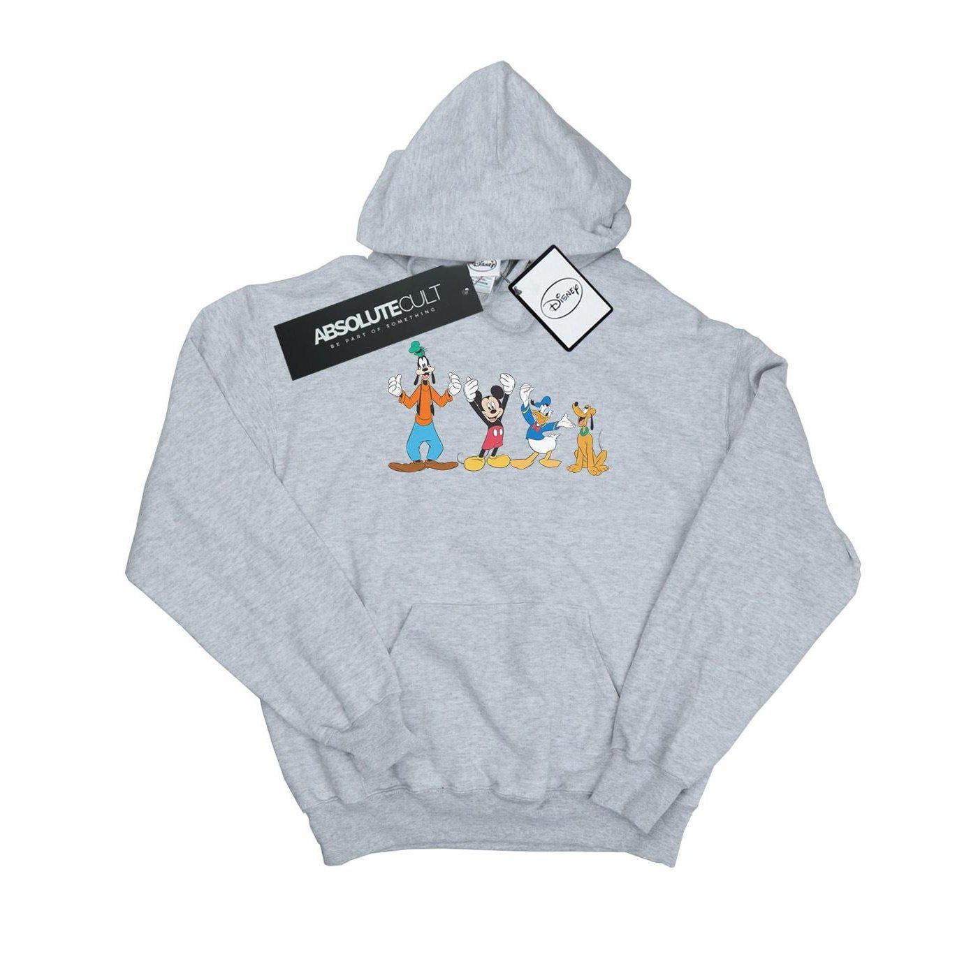 Image of Mickey Mouse Friends Kapuzenpullover Jungen Grau 140/146