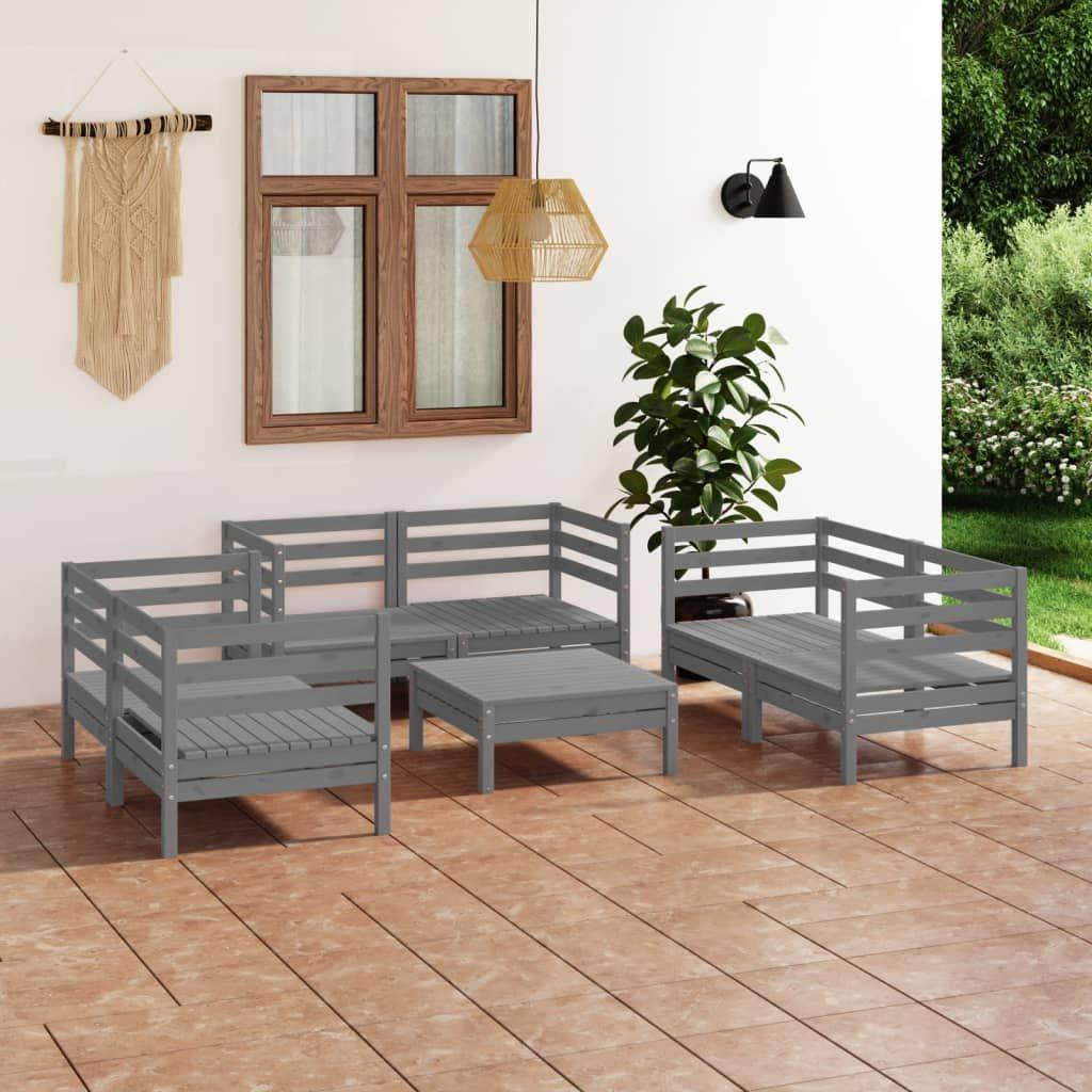 VidaXL Garten-lounge-set kiefernholz  