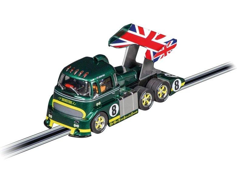 Carrera  Digital 132 British Racing Green No.8 Racetruck Cabover 