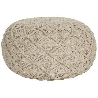 Beliani Pouf en Cotone Boho BERKANE  