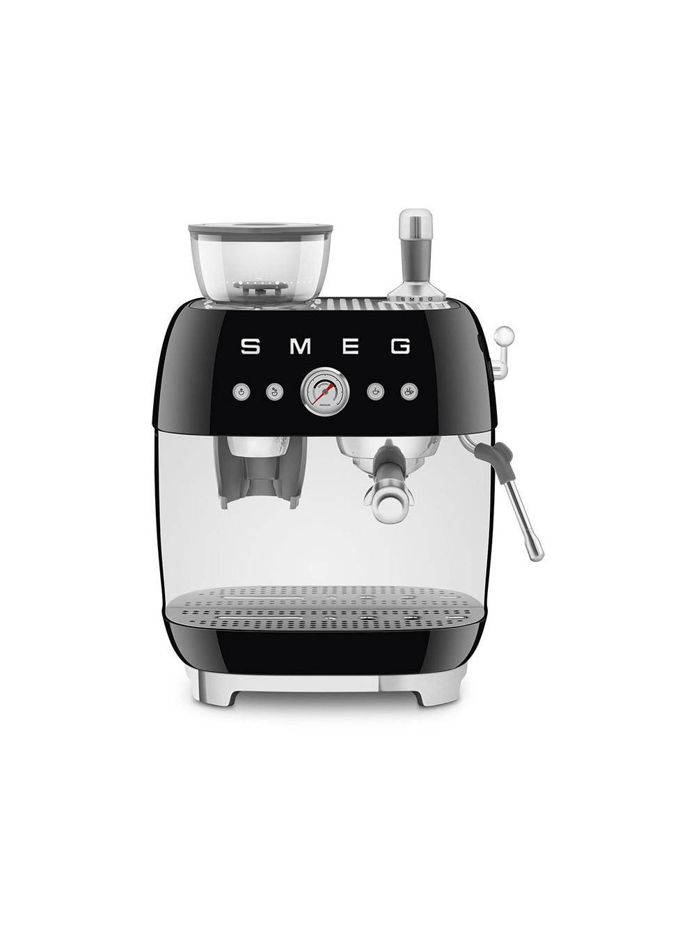 SMEG Manuelle Espresso-Kaffeemaschine mit Kaffeemühle  