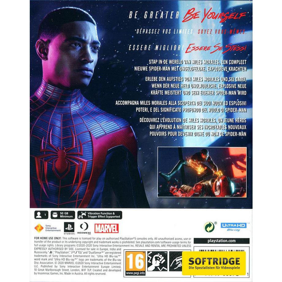 SONY  Spider-Man: Miles Morales 