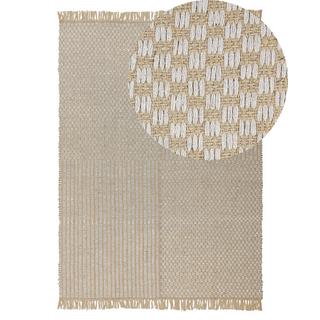 Beliani Tapis en Coton Boho ADABAG  