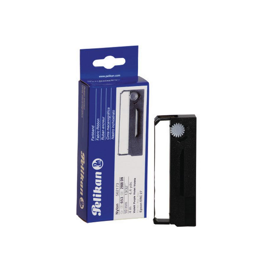 PELIKAN Farbband Nylon violett Gr.653 zu Epson ERC 27 10mm/4m