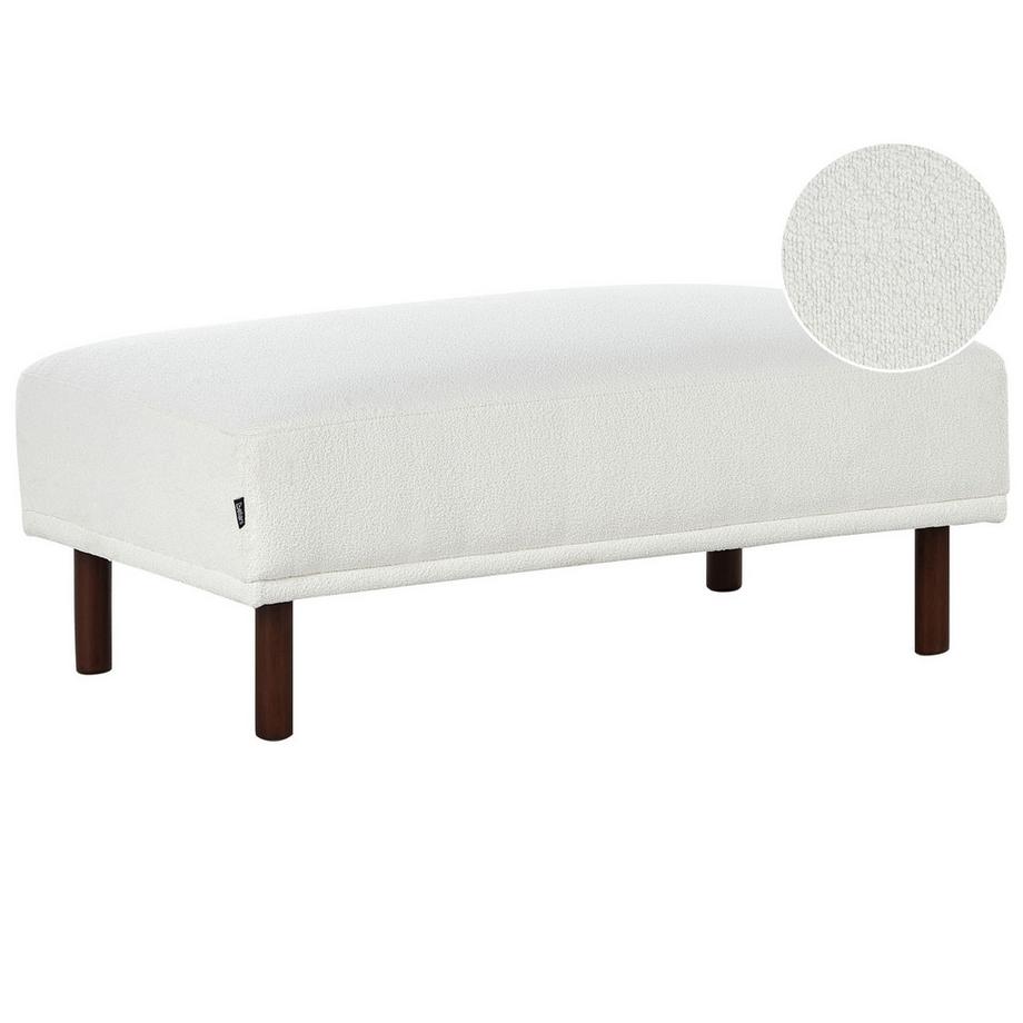 Beliani Ottoman en Bouclé Moderne HOLT  