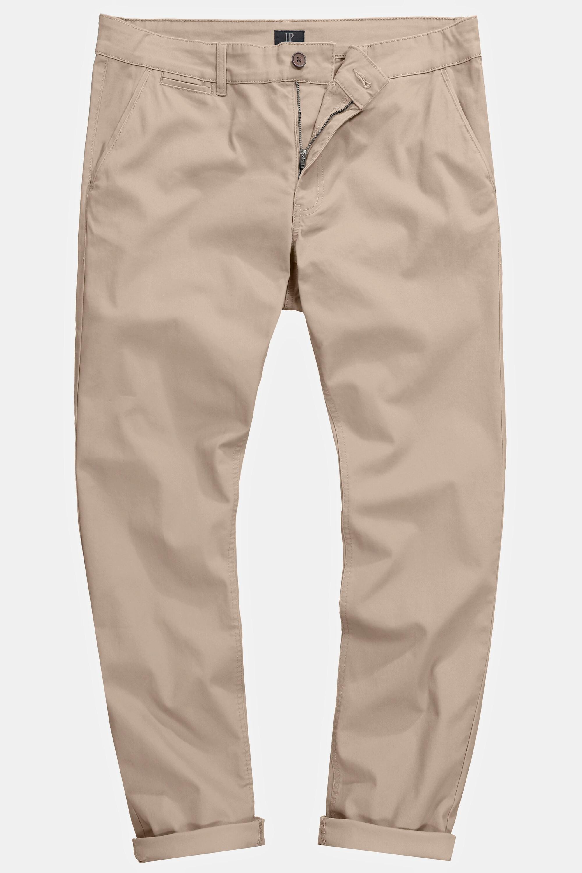 JP1880  Pantaloni chino con taglio speciale per l'addome, FLEXNAMIC®, vestibilità normale e quattro tasche 