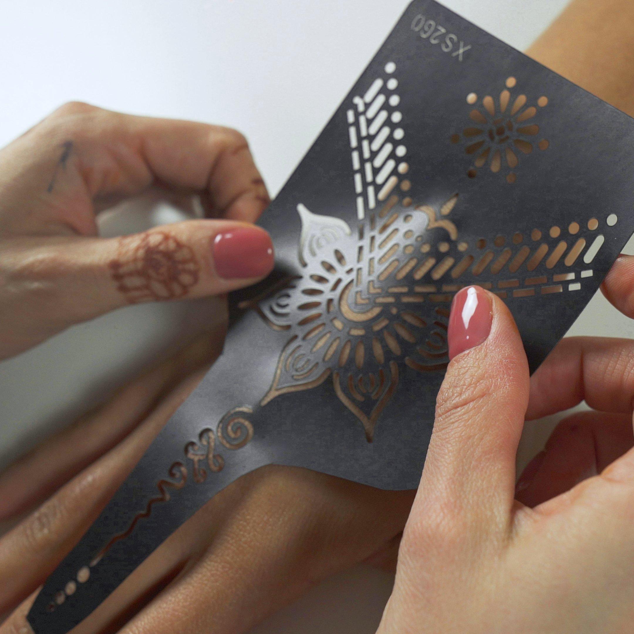 Image of Henna Tattoo Kit Damen Schwarz ONE SIZE