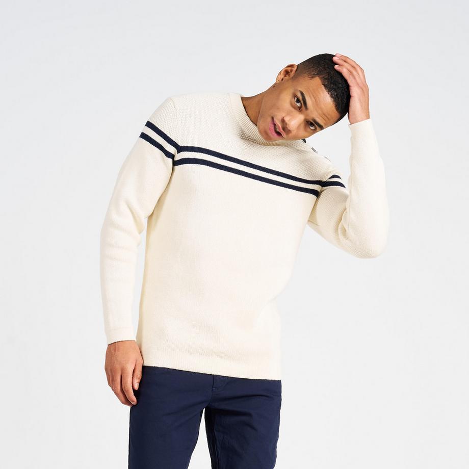 TRIBORD Marin Pull Col Rond Oversize  